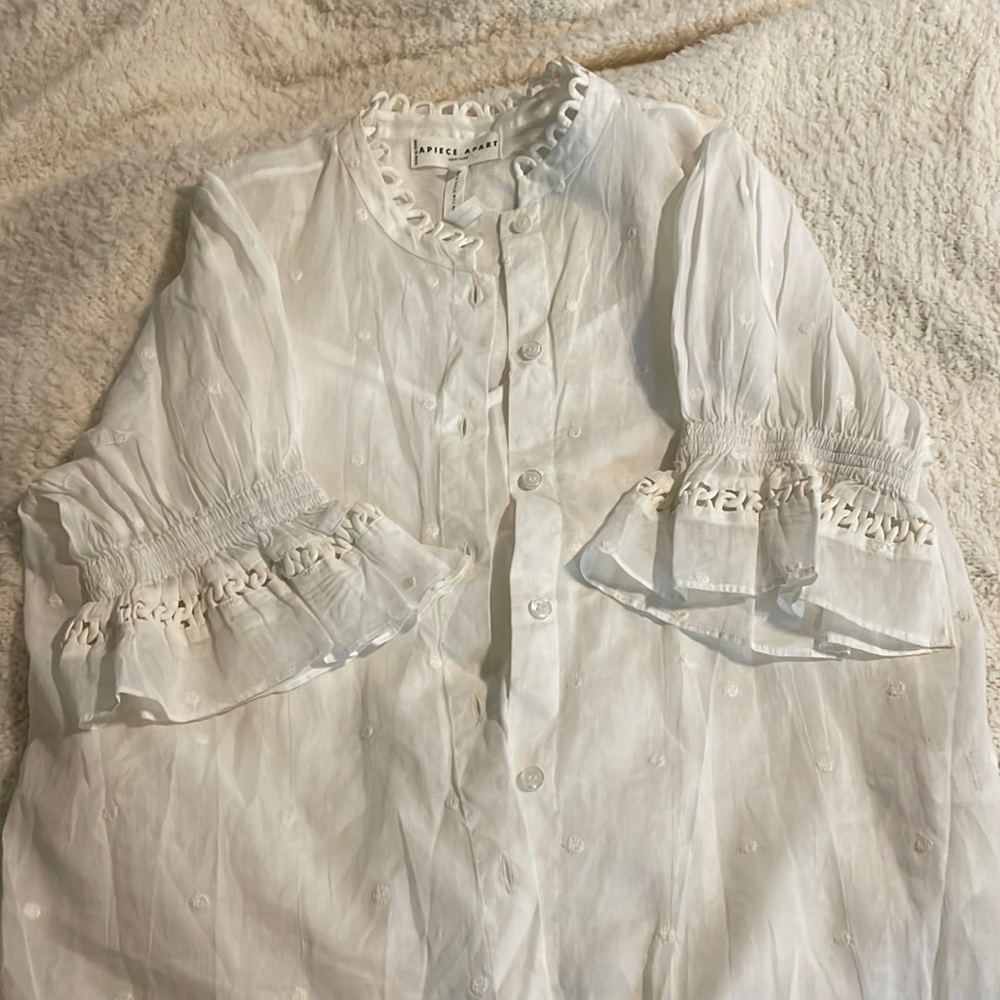 Apiece apart blouse size 4 new without tag - Picture 3 of 6